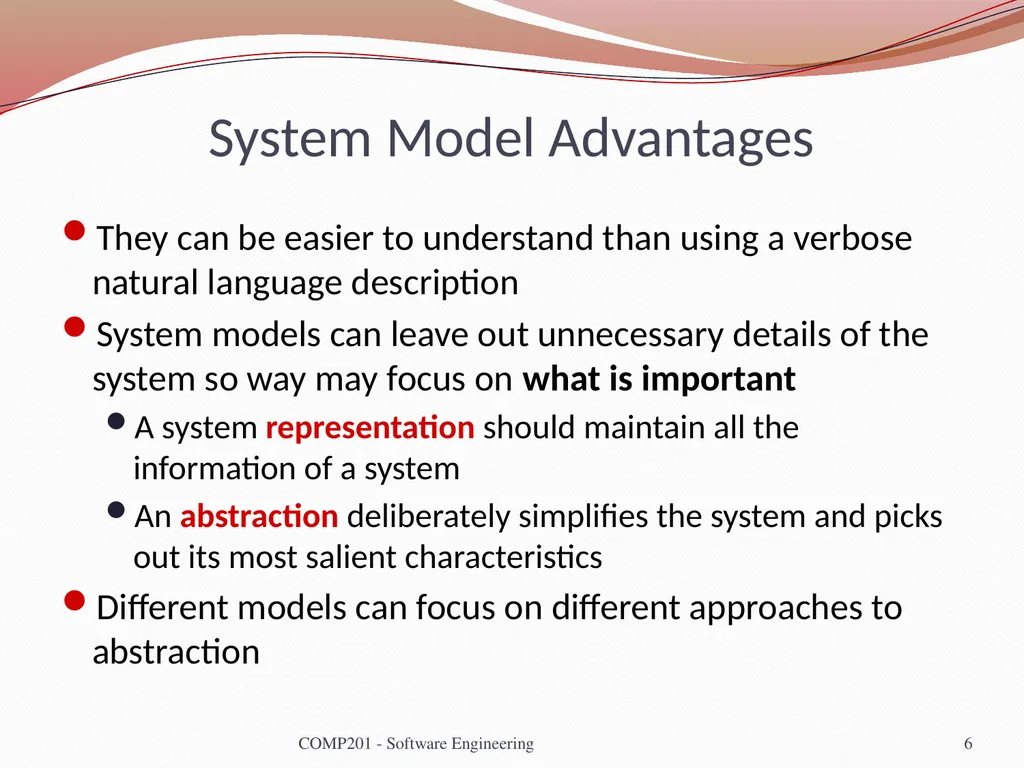 Software Engineering COMP 201 Lecturer: Sebastian - slide 6 of 35