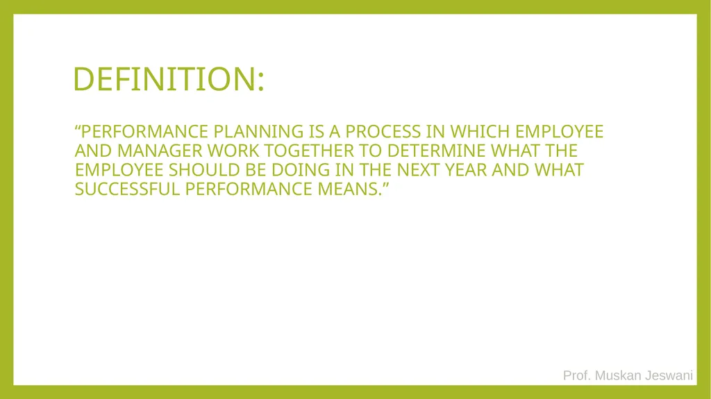 CHAPTER - 2 PERFORMANCE MANAGEMENT PROCESS TYBMS - slide 2 of 18