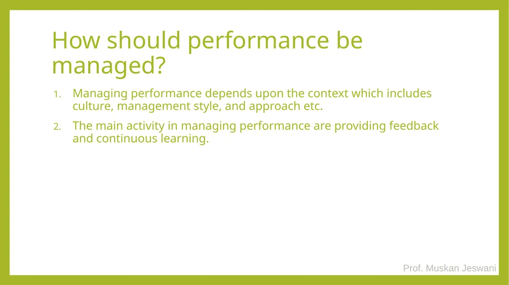 CHAPTER - 2 PERFORMANCE MANAGEMENT PROCESS TYBMS - slide 12 of 18