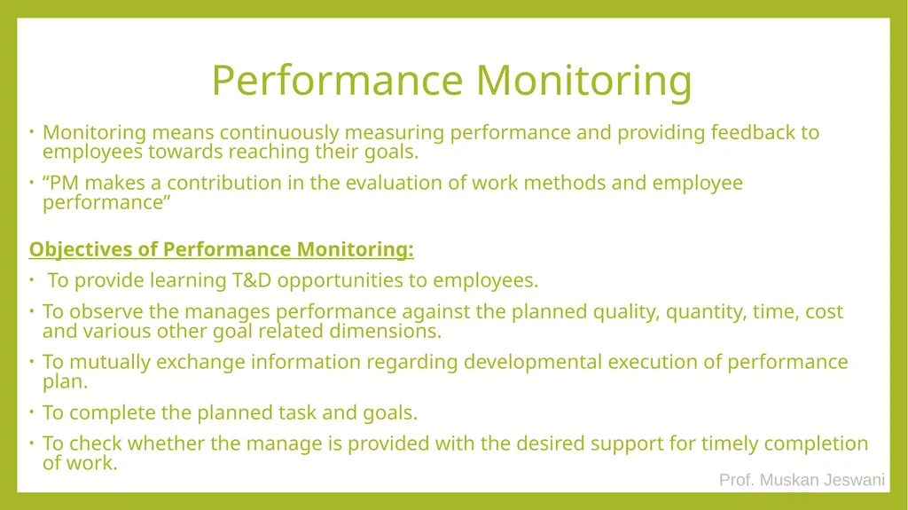 CHAPTER - 2 PERFORMANCE MANAGEMENT PROCESS TYBMS - slide 16 of 18