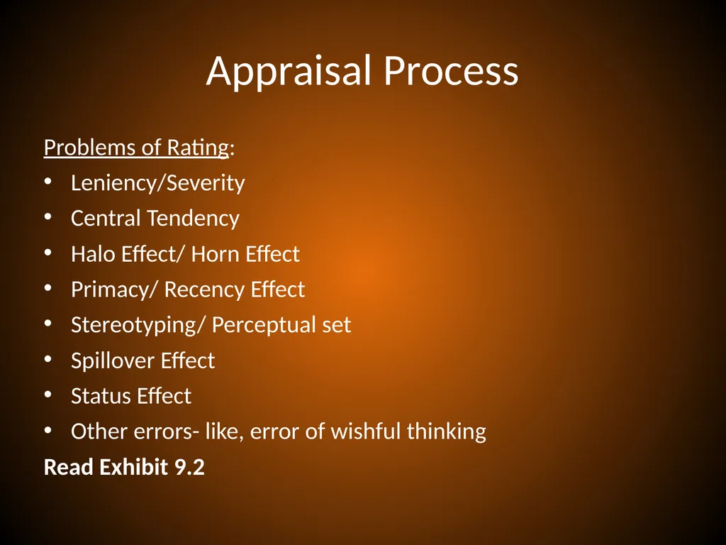 PERFORMANCE APPRAISAL and MANAGEMENT Performance - slide 11 of 32