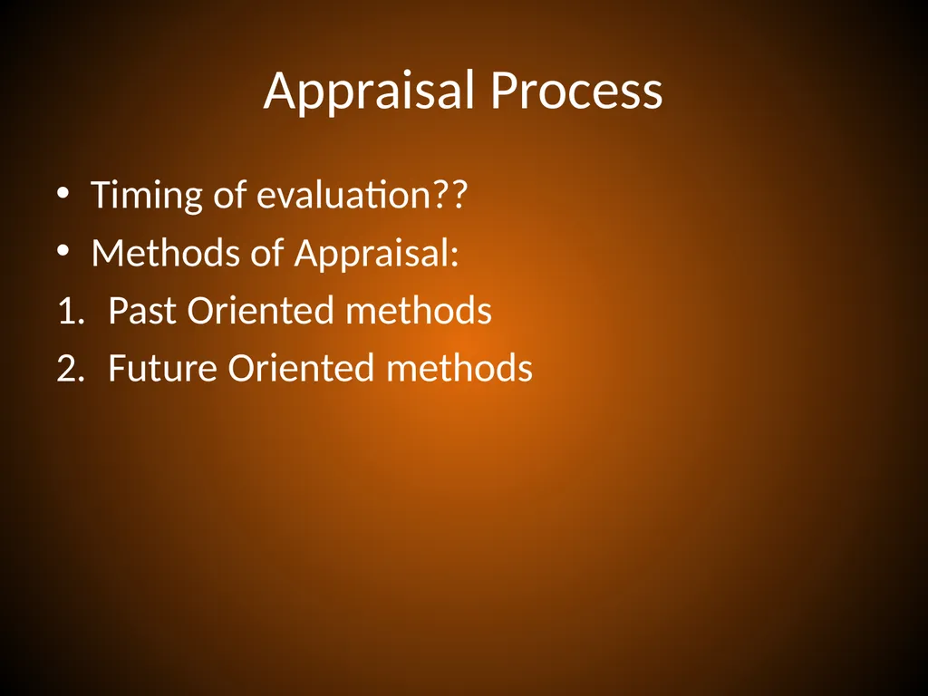PERFORMANCE APPRAISAL and MANAGEMENT Performance - slide 16 of 32