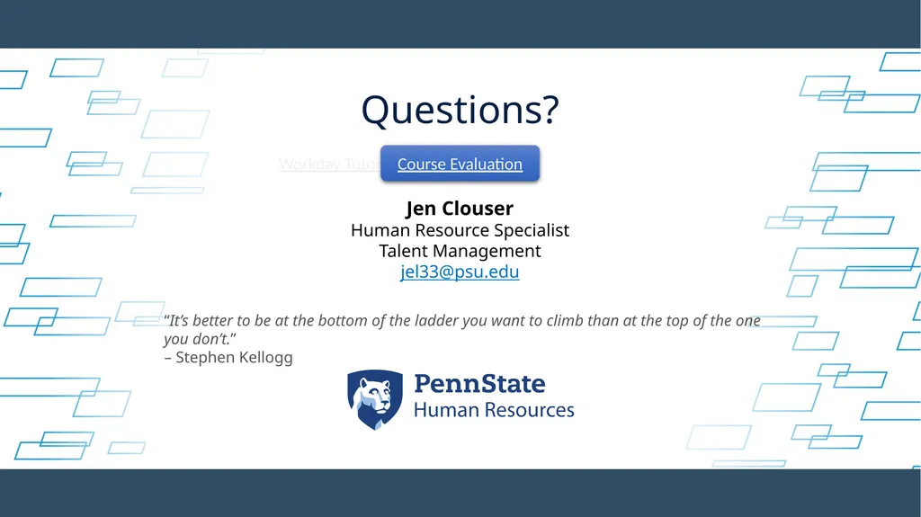 Performance Review Process Setting Goals & - slide 18 of 18