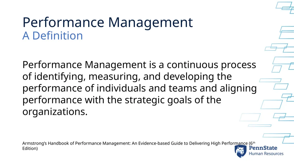 Performance Review Process Setting Goals & - slide 5 of 18