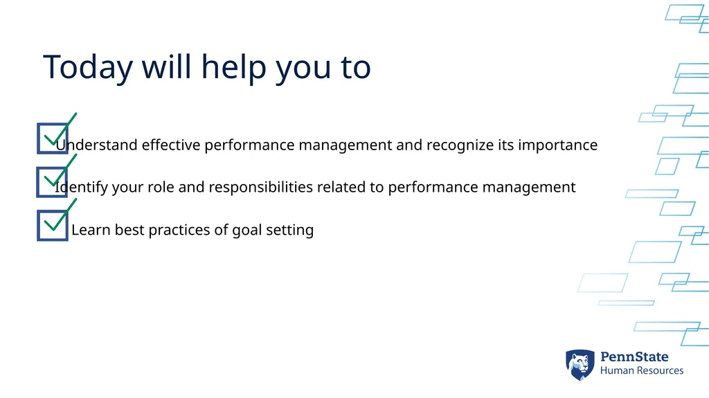 Performance Review Process Setting Goals & - slide 4 of 18