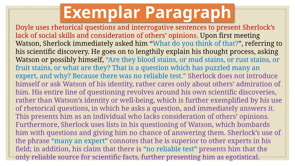 Sherlock Holmes The character To investigate the - slide 10 of 15
