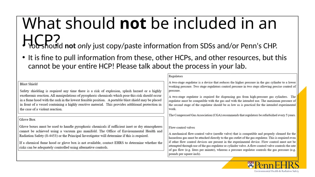 An Overview of Hazard Control Plans (HCPs) - slide 5 of 11