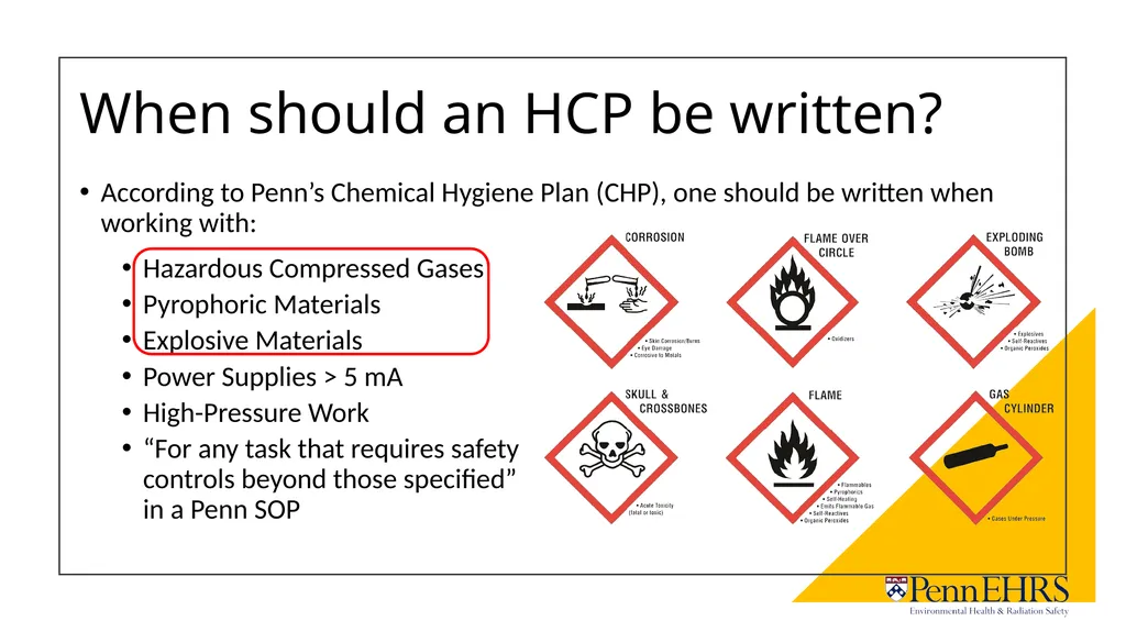 An Overview of Hazard Control Plans (HCPs) - slide 3 of 11