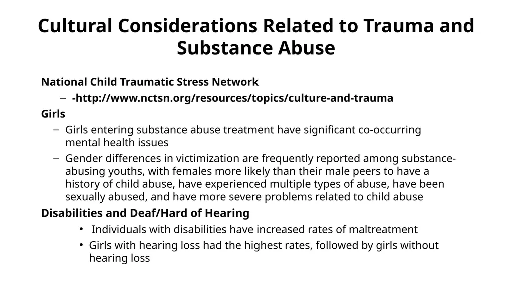 Trauma-Informed Approaches to Assessing and - slide 13 of 32