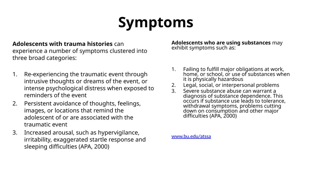 Trauma-Informed Approaches to Assessing and - slide 10 of 32