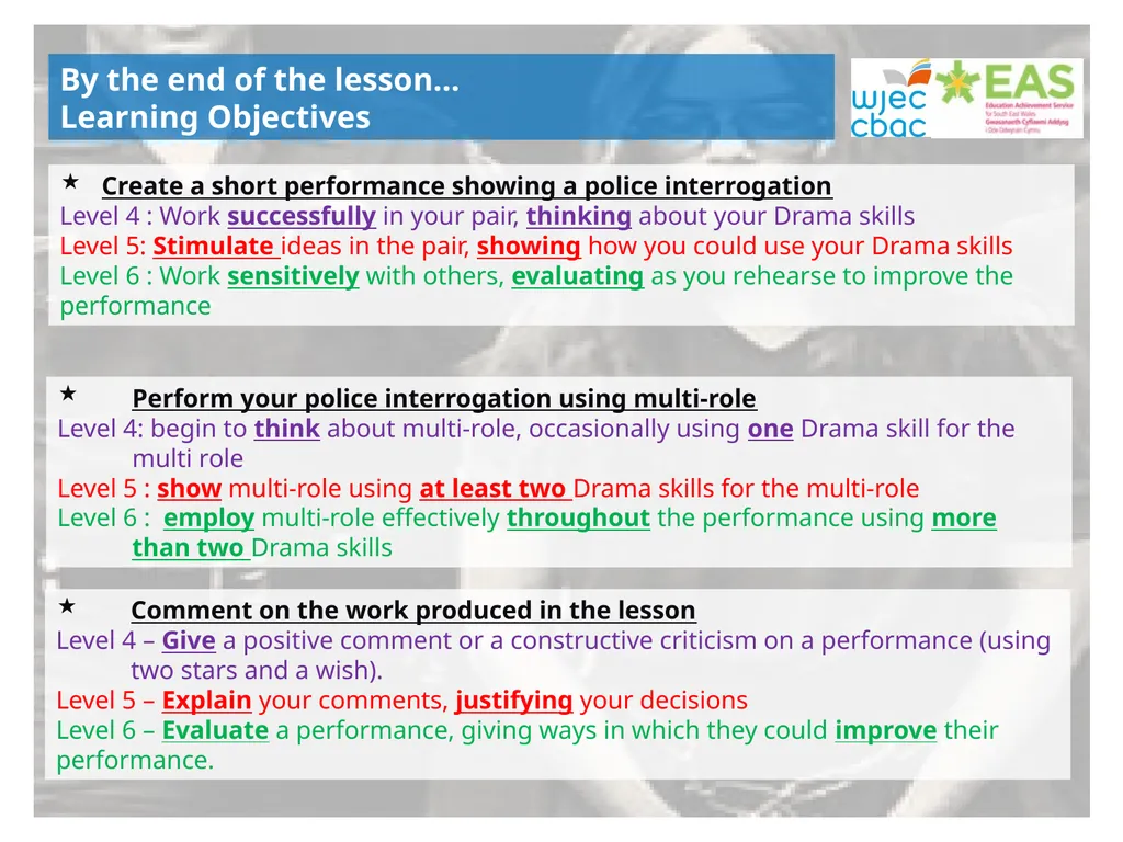 Multi-Role Multi-Role After watching the two - slide 14 of 17