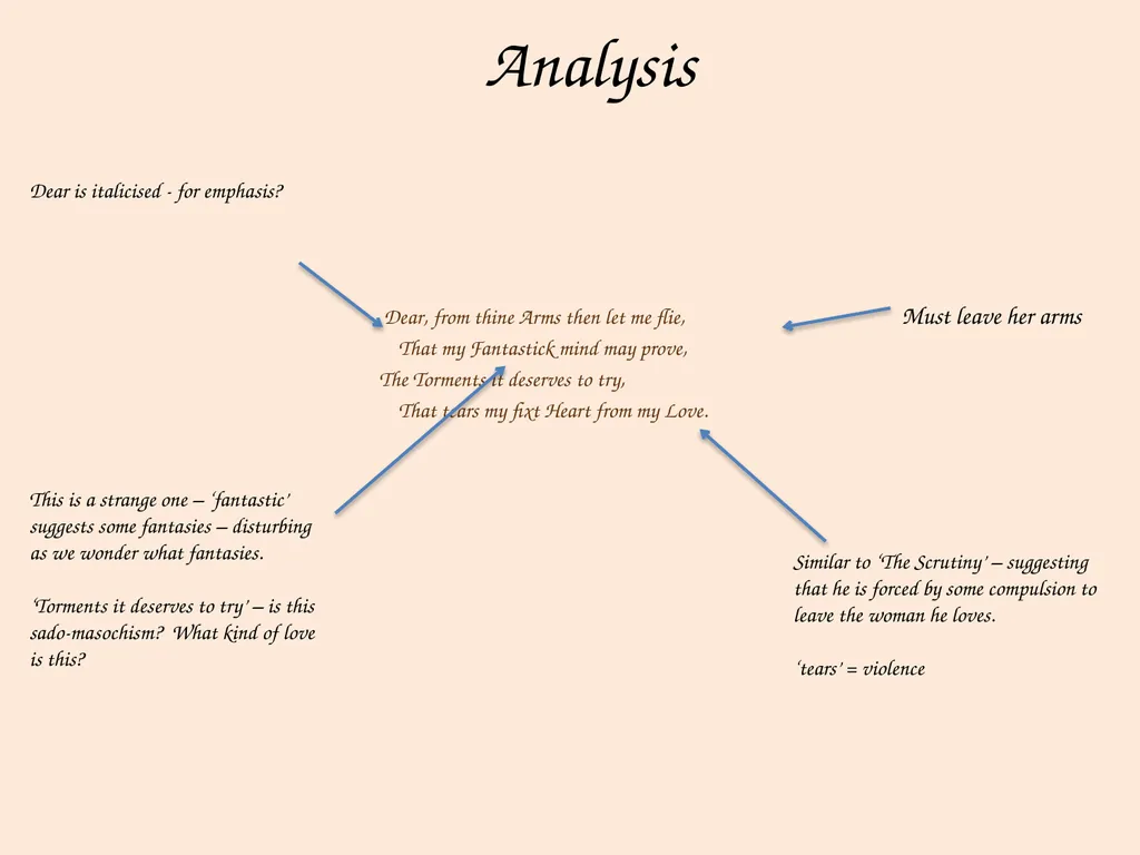 The Big Picture Pre-1900 love poetry from the - slide 23 of 28