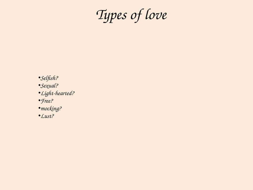 The Big Picture Pre-1900 love poetry from the - slide 26 of 28