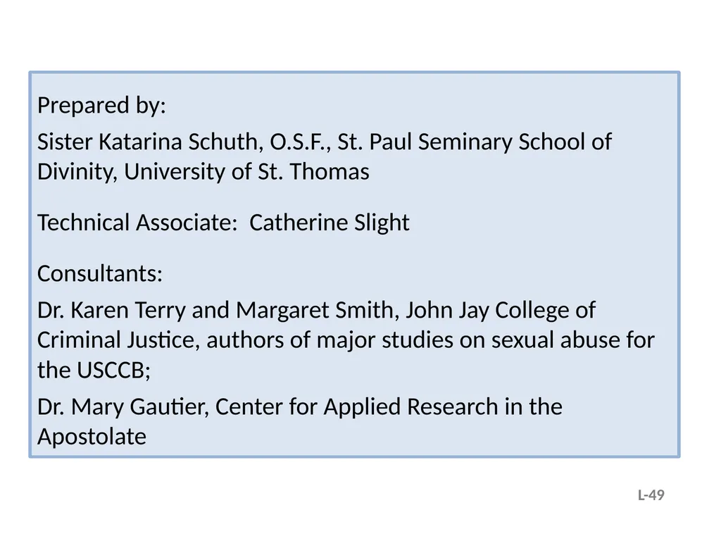 Module L – Situational and Organizational Factors - slide 49 of 49