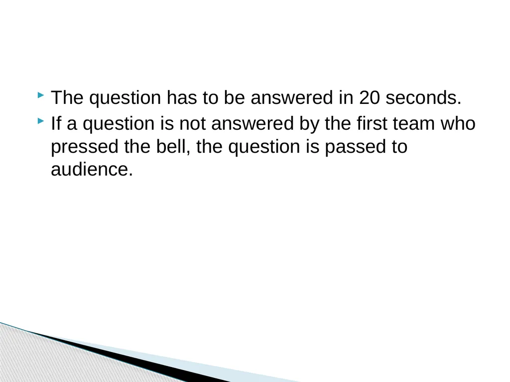 This competition has total three rounds:- PASS ON - slide 31 of 57