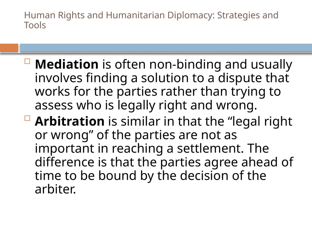 Chapter 1: Introduction: Human Rights and - slide 23 of 24