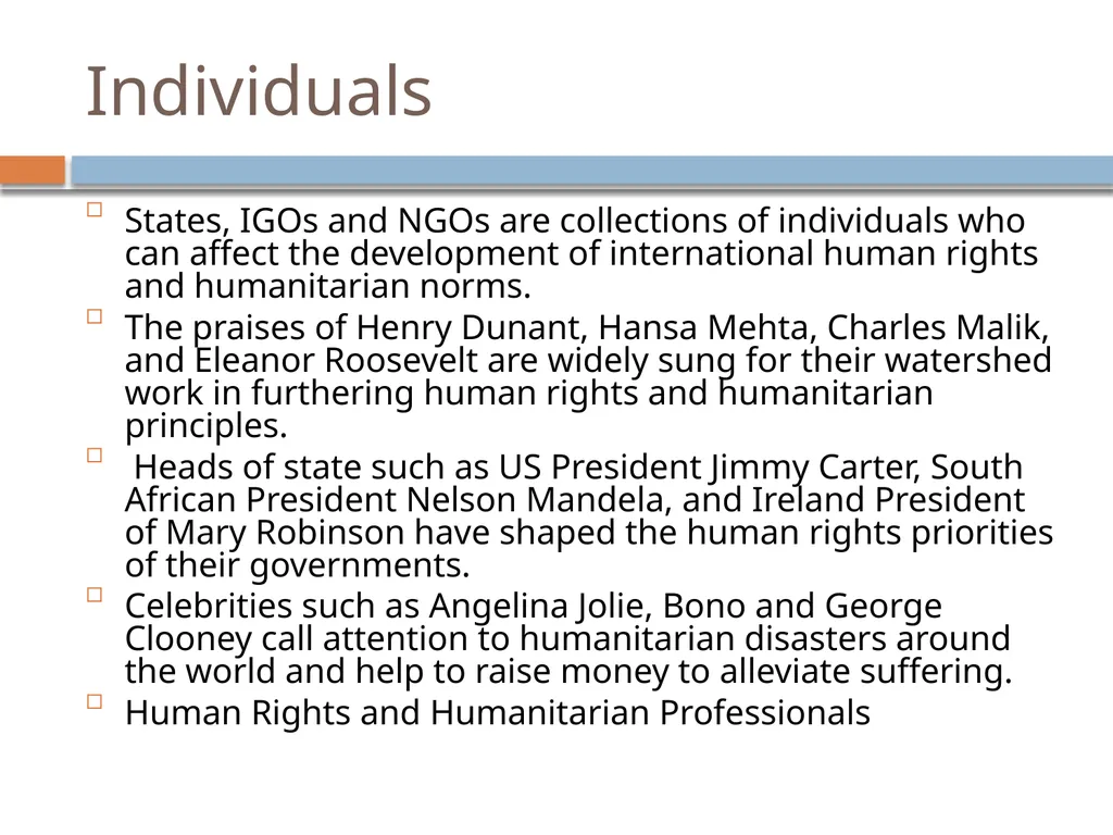 Chapter 1: Introduction: Human Rights and - slide 16 of 24
