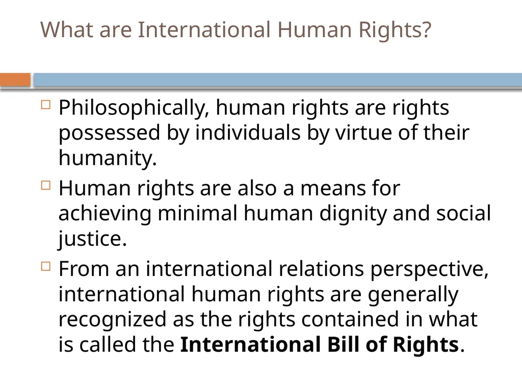 Chapter 1: Introduction: Human Rights and - slide 3 of 24