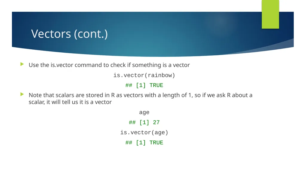 R Learning Module 1 GH 811 Lab: Week 1 January - slide 18 of 26