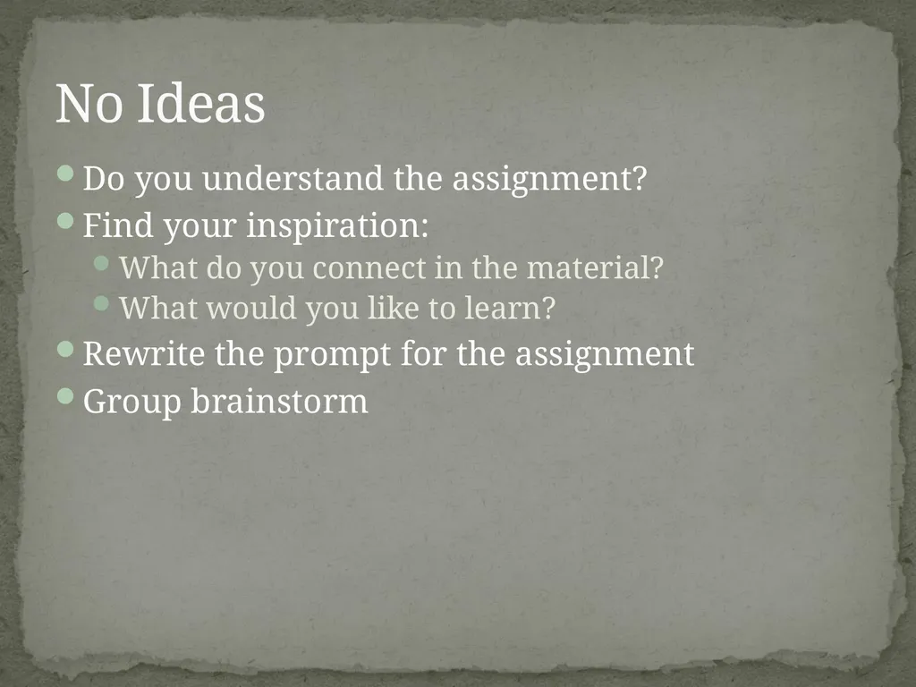 Melissa McMullin, Psy.D. MCAPS Writer’s Block No - slide 3 of 12