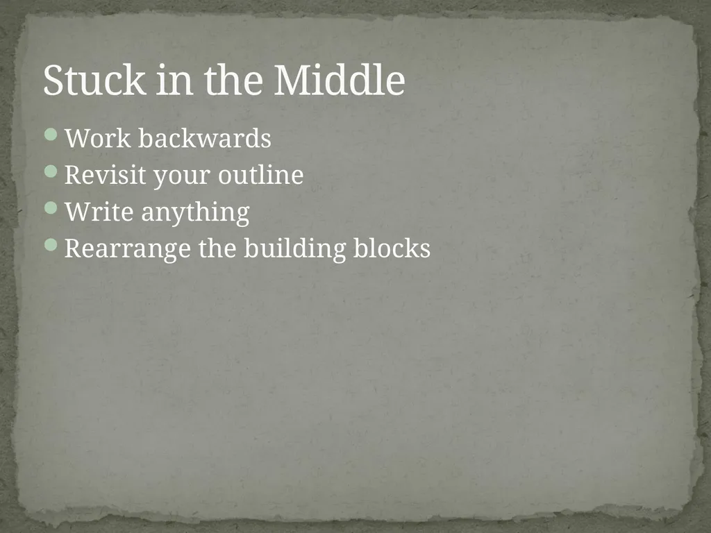 Melissa McMullin, Psy.D. MCAPS Writer’s Block No - slide 9 of 12