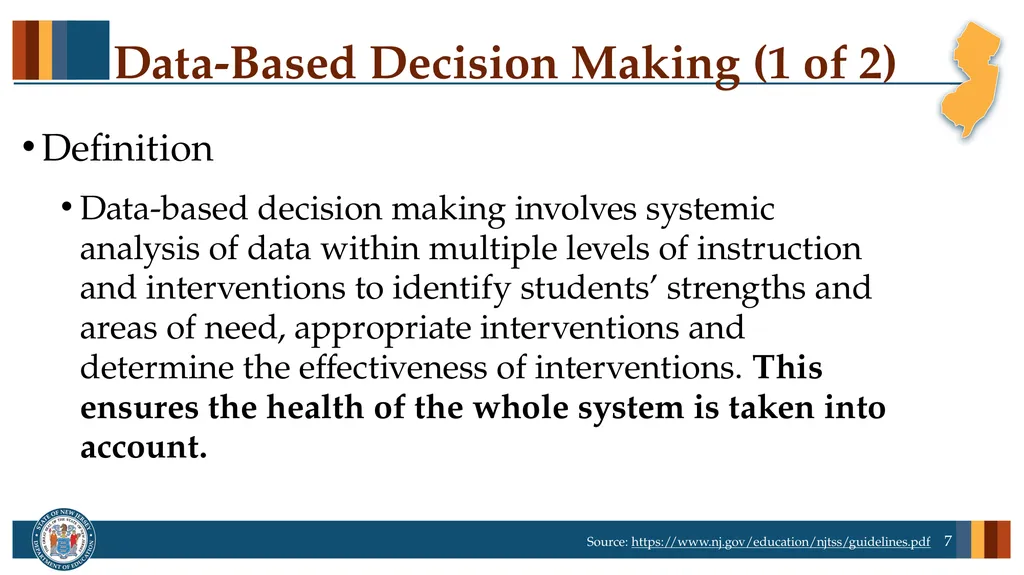 Professional Learning series: New Jersey Tiered - slide 7 of 26