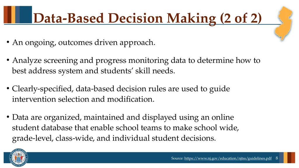 Professional Learning series: New Jersey Tiered - slide 8 of 26