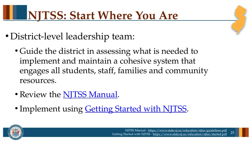 Professional Learning series: New Jersey Tiered - slide 25 of 26
