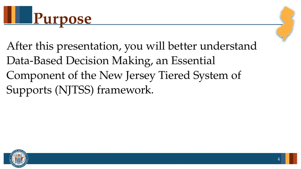 Professional Learning series: New Jersey Tiered - slide 4 of 26