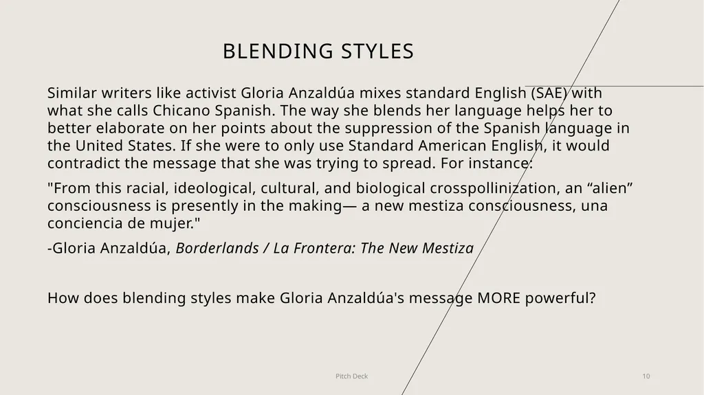 Academic Writing Doesn't Mean setting Aside your - slide 10 of 19