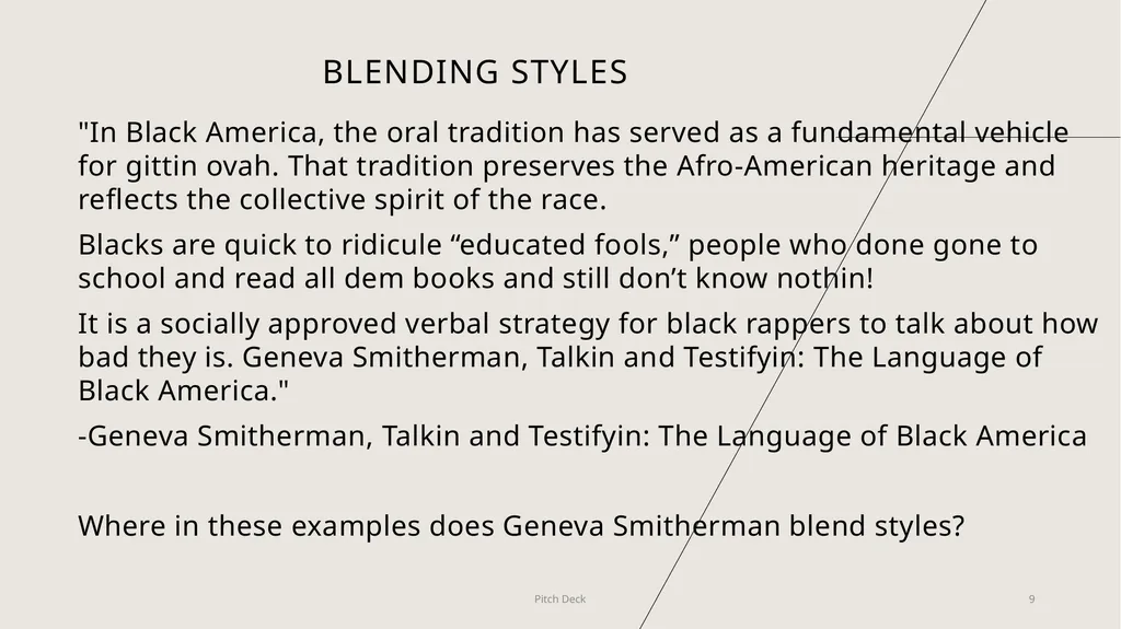 Academic Writing Doesn't Mean setting Aside your - slide 9 of 19