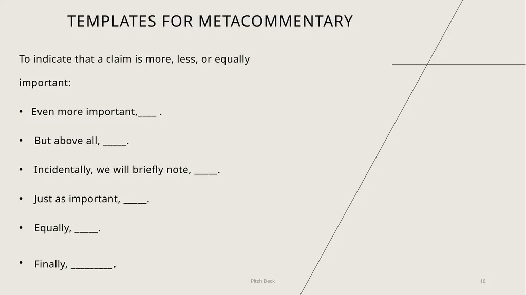 Academic Writing Doesn't Mean setting Aside your - slide 16 of 19