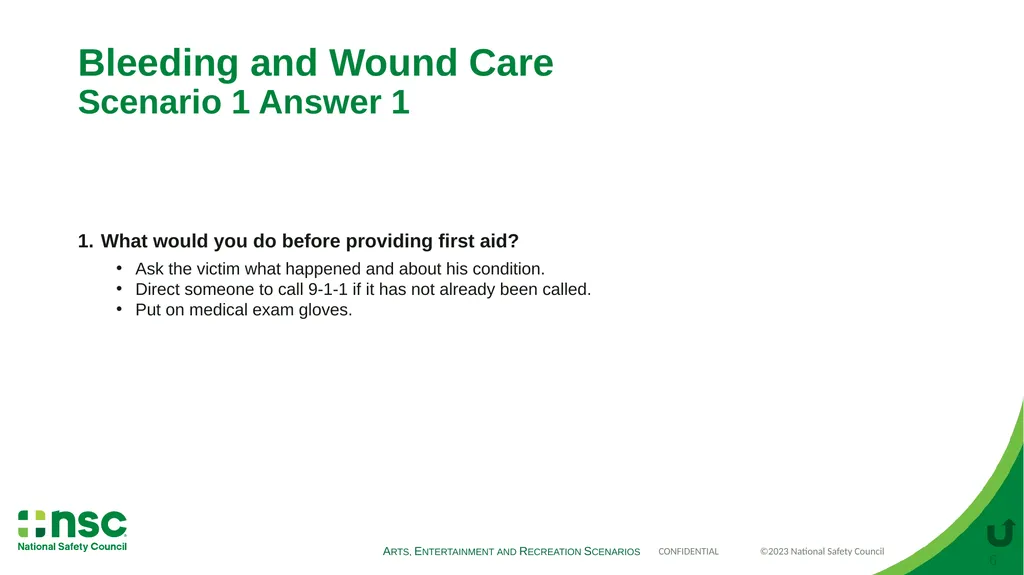 Case Scenarios for Customizing Your Training These - slide 6 of 56