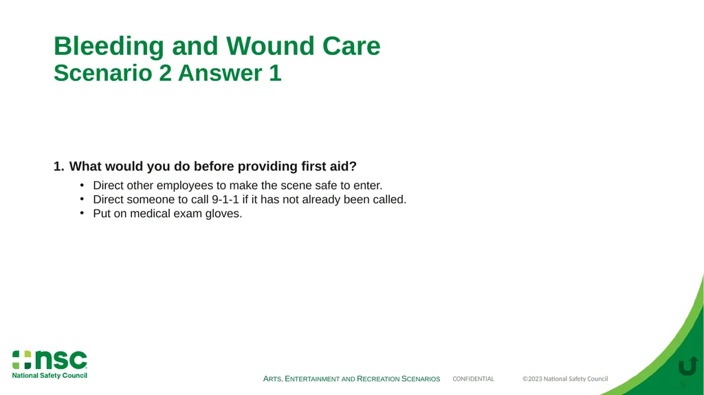 Case Scenarios for Customizing Your Training These - slide 9 of 56