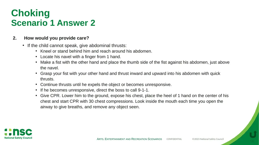 Case Scenarios for Customizing Your Training These - slide 56 of 56