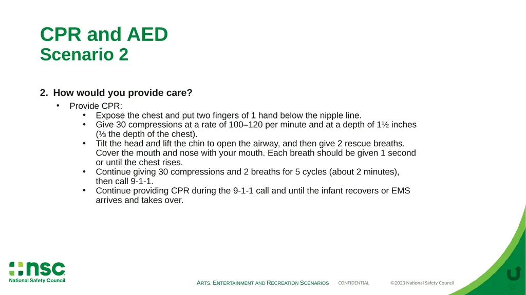 Case Scenarios for Customizing Your Training These - slide 52 of 56