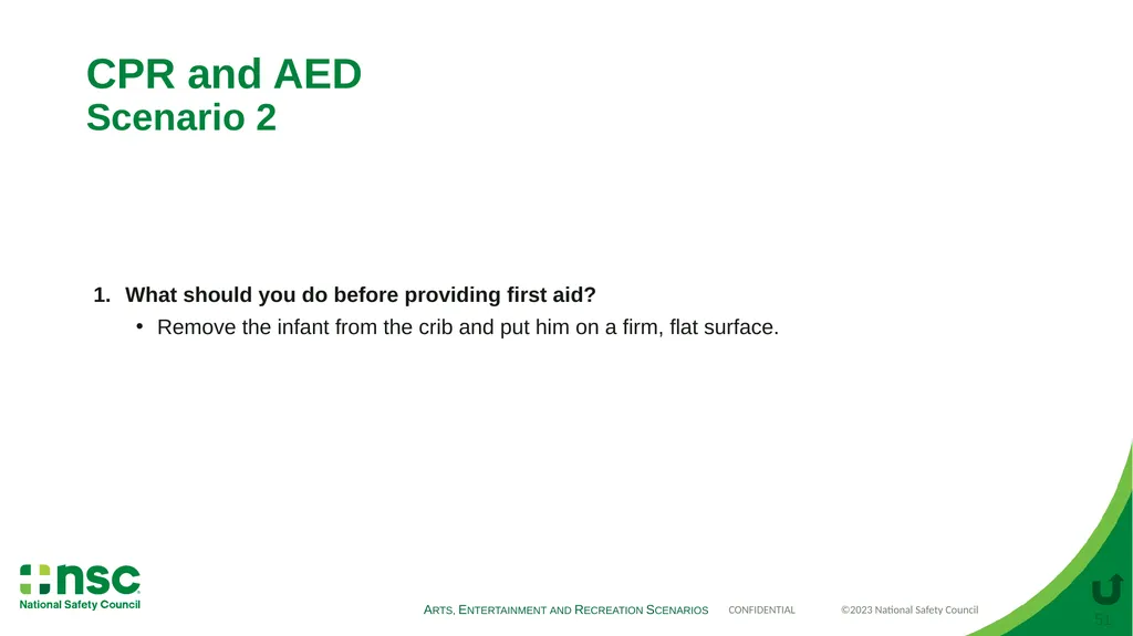 Case Scenarios for Customizing Your Training These - slide 51 of 56