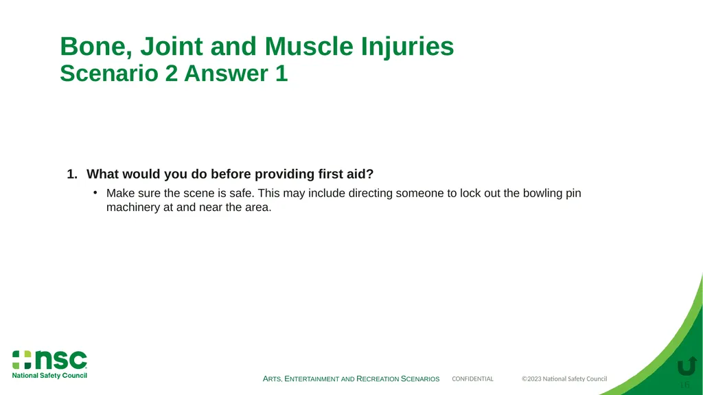 Case Scenarios for Customizing Your Training These - slide 16 of 56