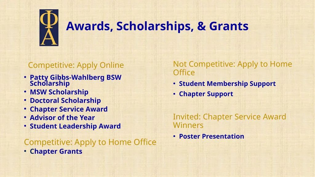 Phi Alpha Award Programs Paul Baggett, PhD, LCSW - slide 2 of 12