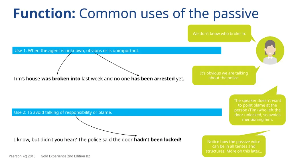 Unit 3 – the passive voice How and why do - slide 4 of 9