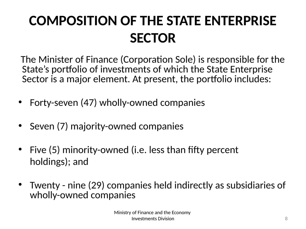THE ROLE AND FUNCTION OF CORPORATION SOLE - slide 8 of 18