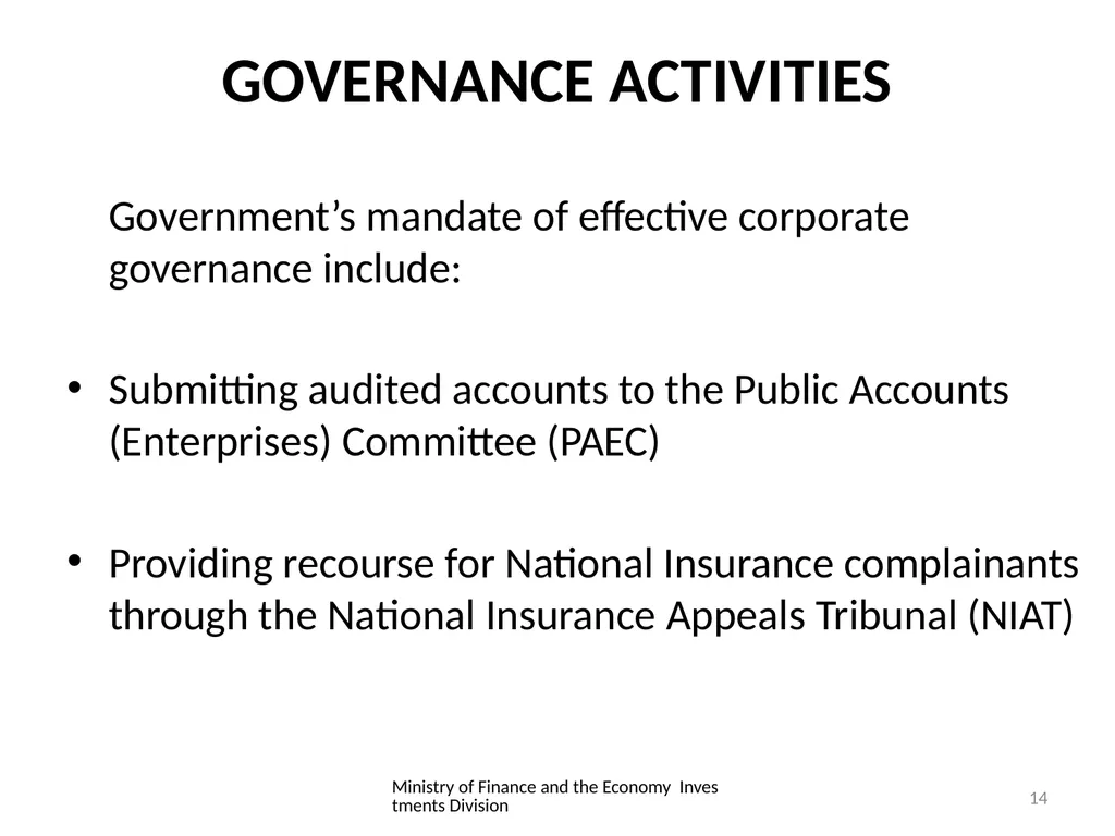 THE ROLE AND FUNCTION OF CORPORATION SOLE - slide 14 of 18