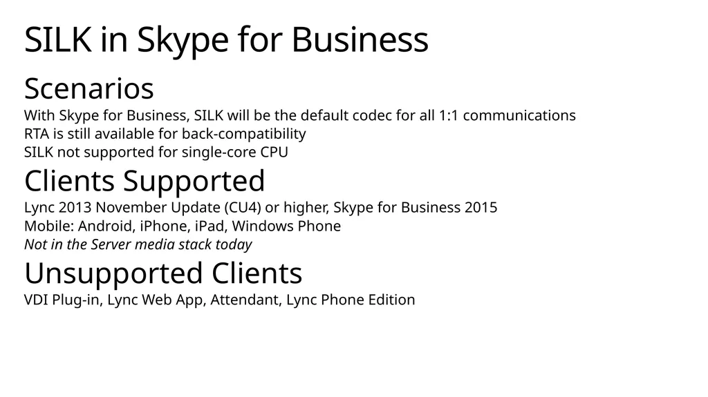 Media stack deep dive Module Overview Overview of - slide 30 of 43
