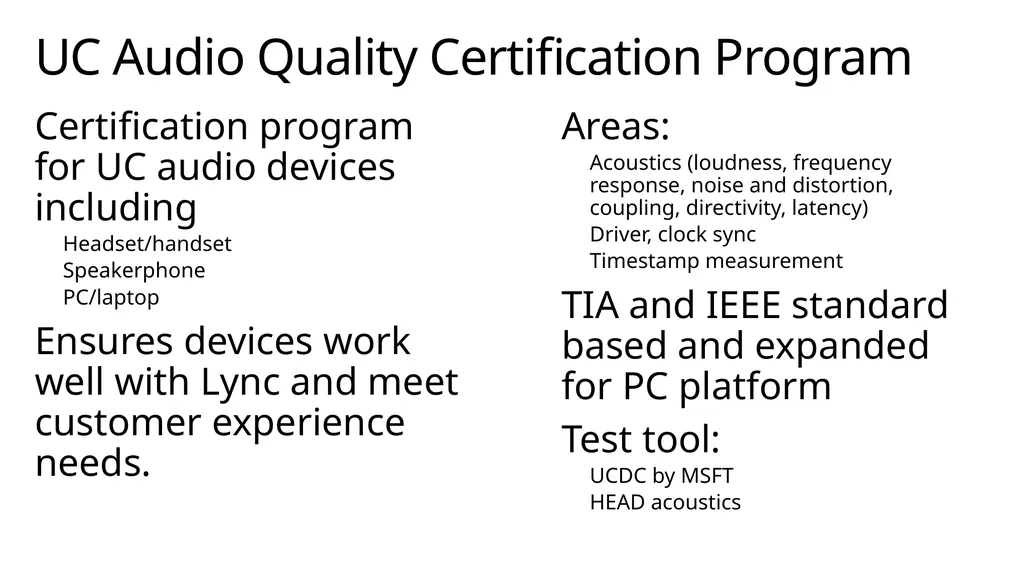 Media stack deep dive Module Overview Overview of - slide 18 of 43