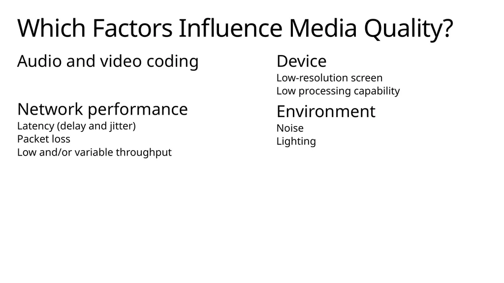 Media stack deep dive Module Overview Overview of - slide 3 of 43