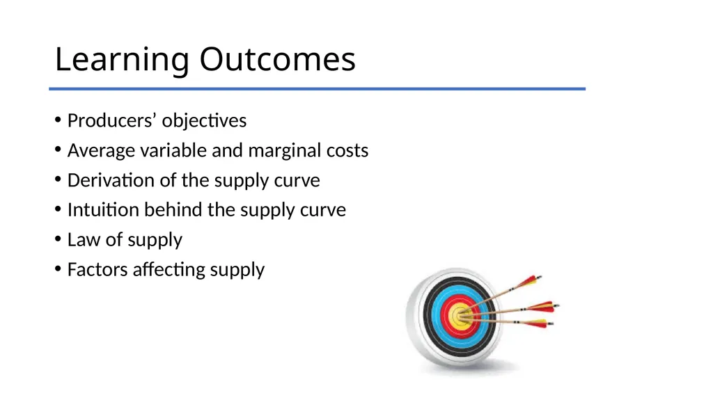 Producer’s Supply Roadmap: from inputs to supply - slide 22 of 22