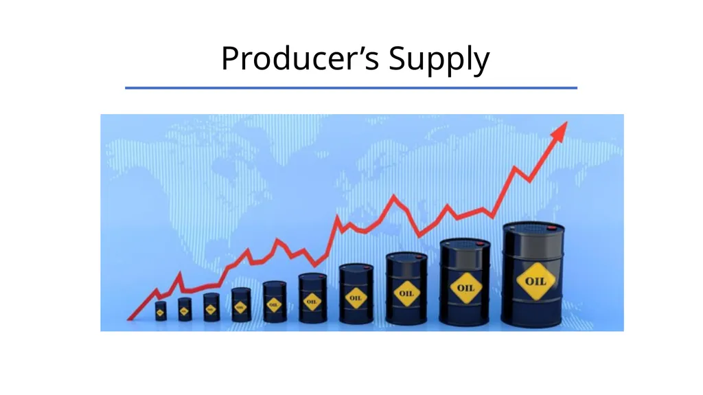 Producer’s Supply Roadmap: from inputs to supply - slide 1 of 22