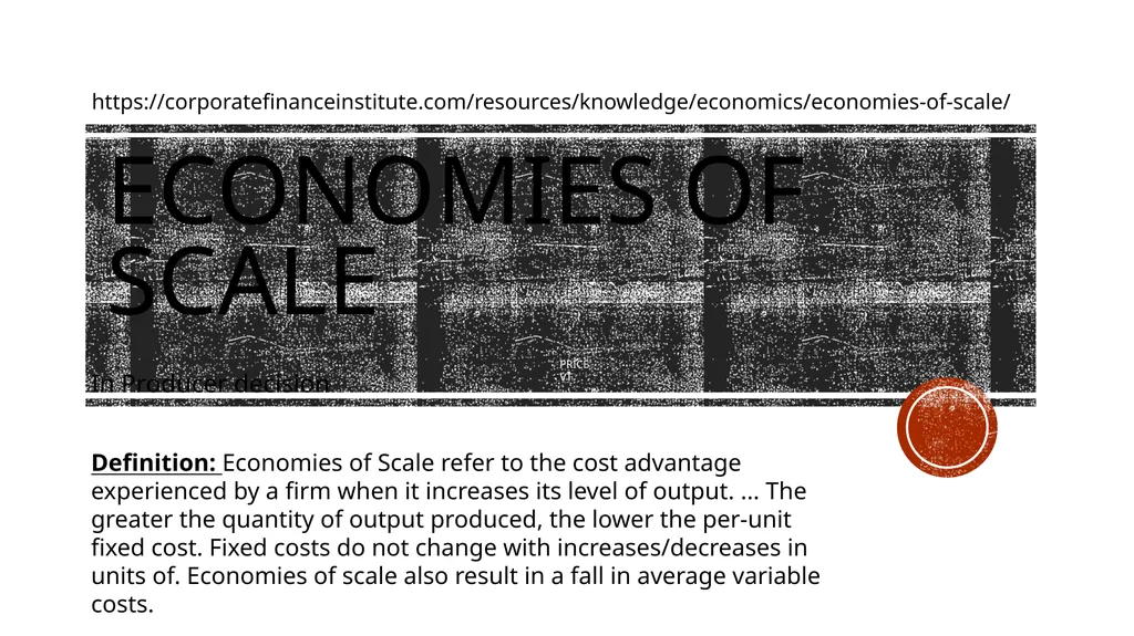 Supply Producer decision Students will be able to - slide 29 of 50
