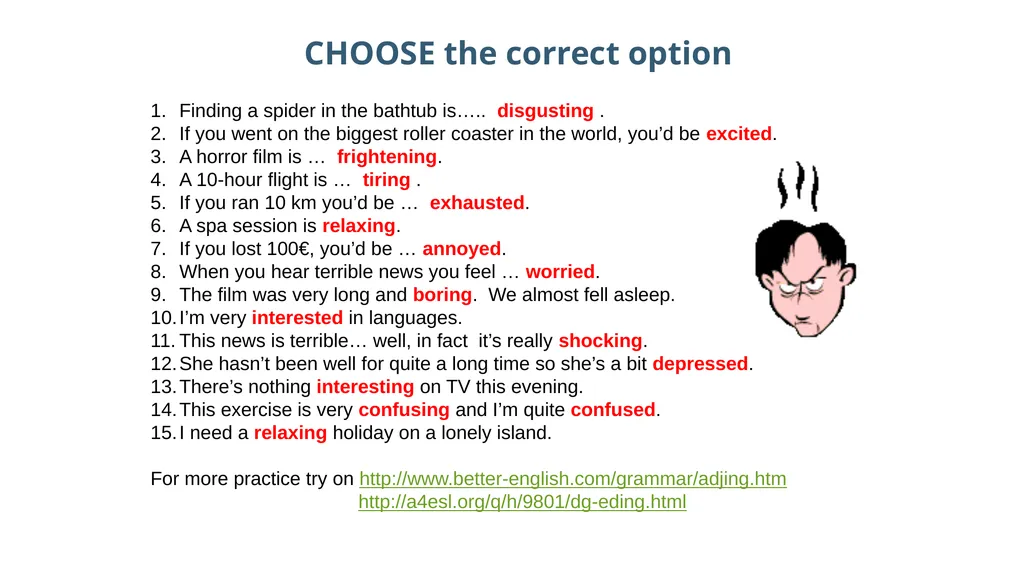 Language expansion & grammar Unit 11 – CAREERS - slide 16 of 18