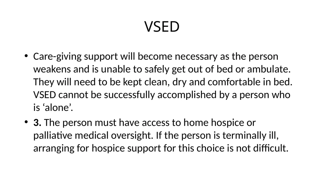 Medical Aid in Dying Should be a Last Resort - slide 11 of 59